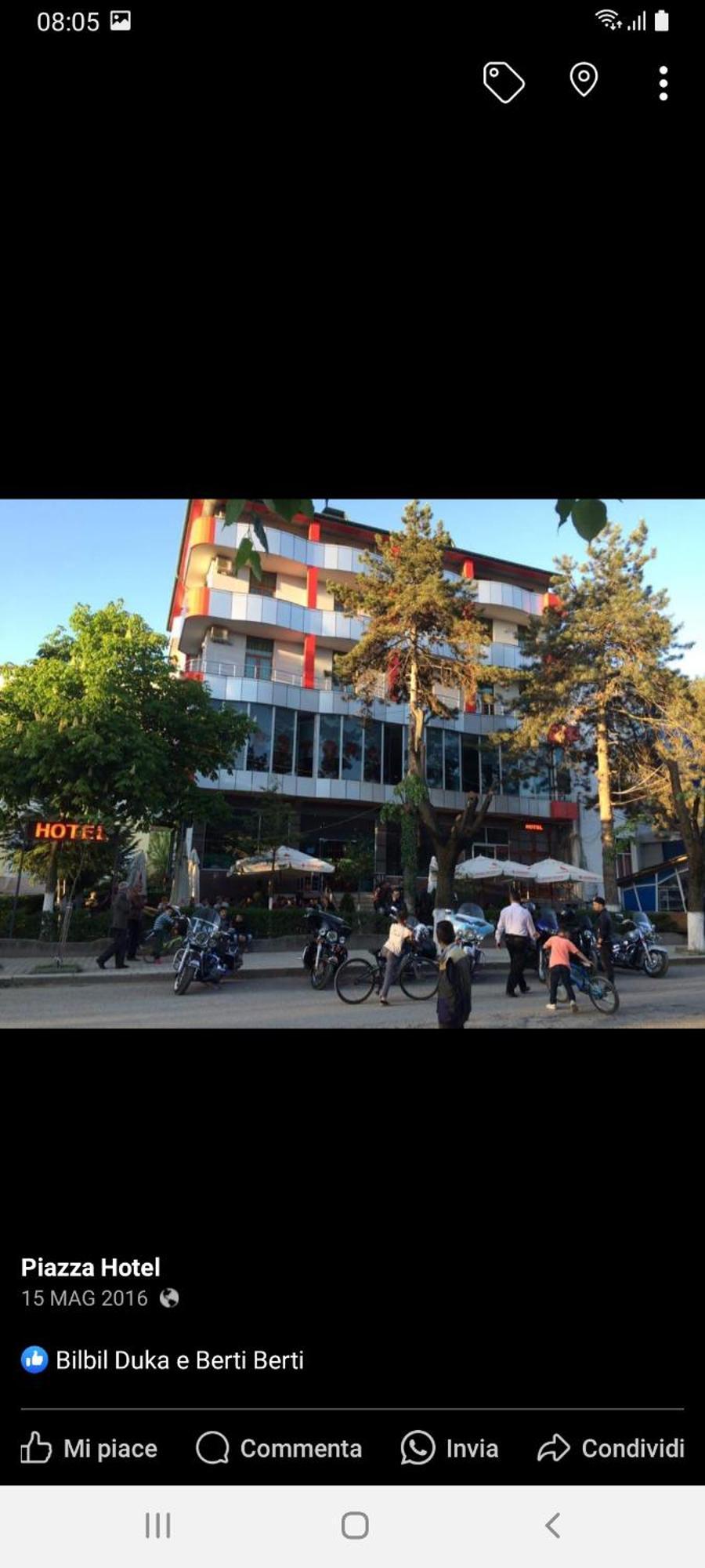 Hotel Piazza Peshkopi Dış mekan fotoğraf